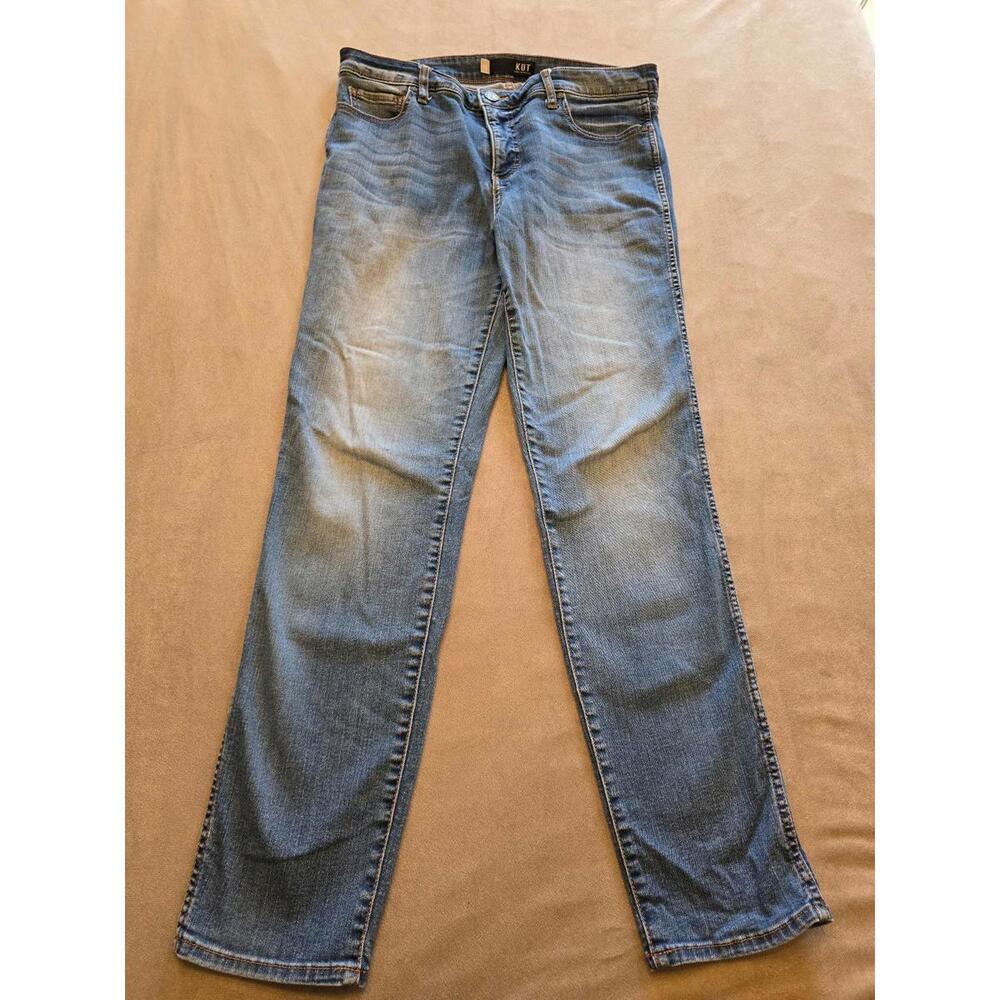 Kut Women’s Diana Fab AB Skinny Medium Wash Denim Pant (12)